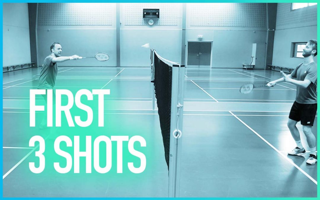 How you make the 3 first shots count in doubles