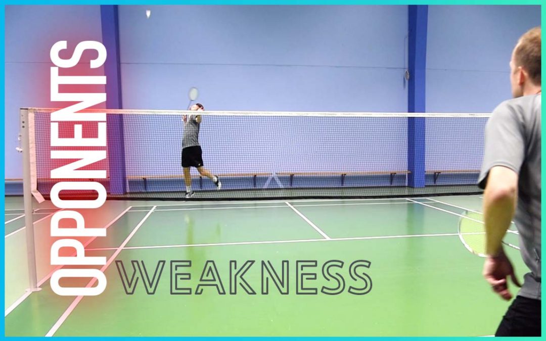 Opponent´s weakness – a big threat