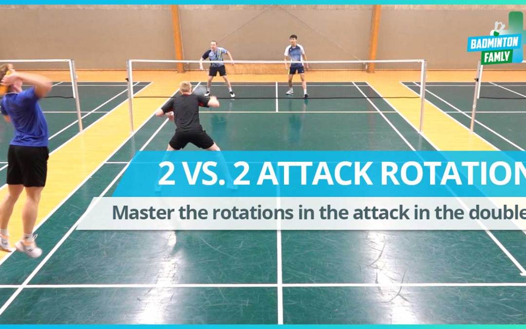 2 vs 2 – Doubles attack rotation