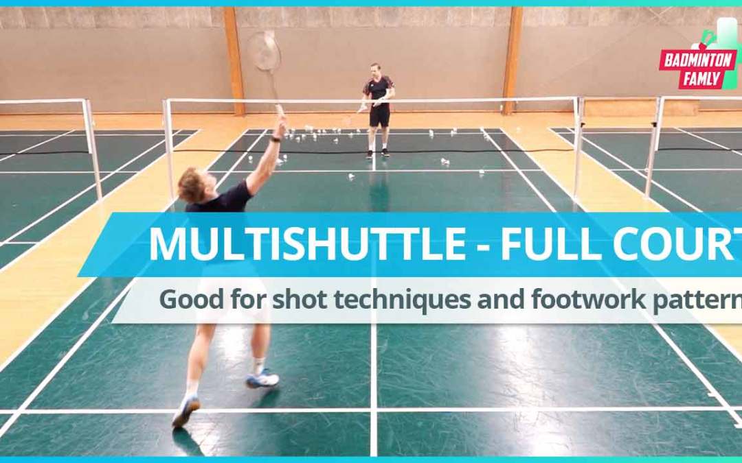 Multishuttle beginners full court